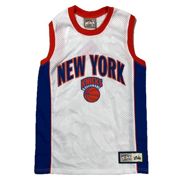 VTG‎ New York Knicks Hardwood Classics Majestic White Tank Sz Large Deadstock